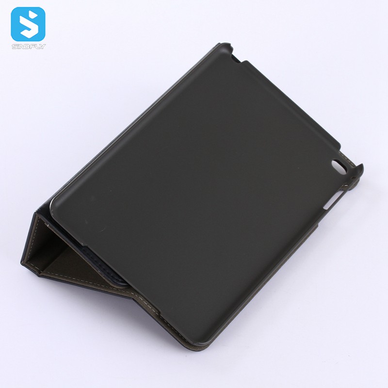 Cow PU Leather Back Case for iPad Mini 4